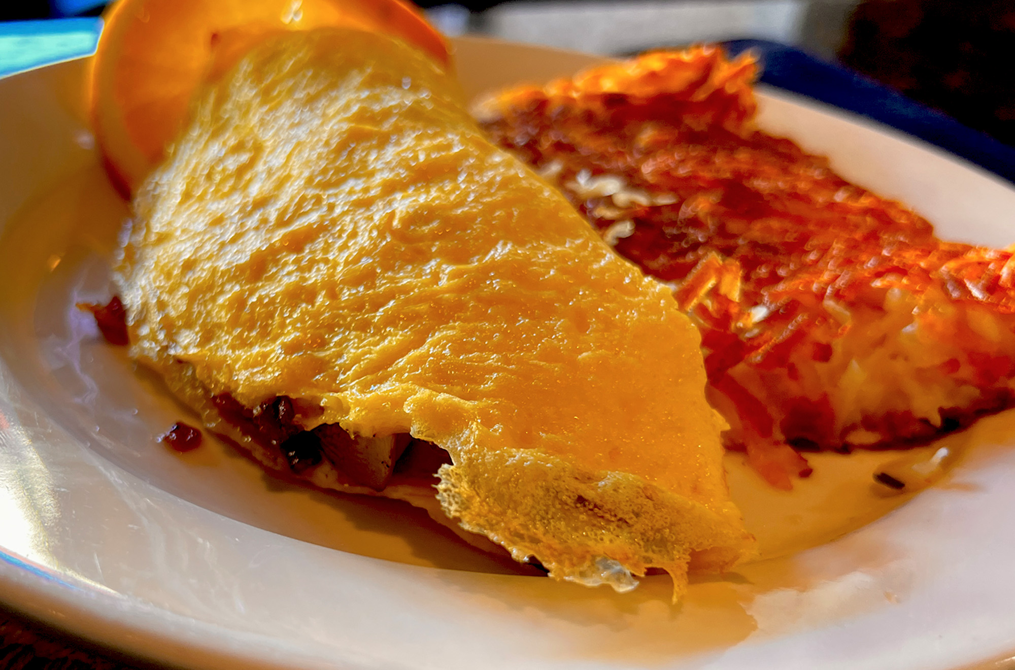 Garden Veggie Omelette at Capitola Diner